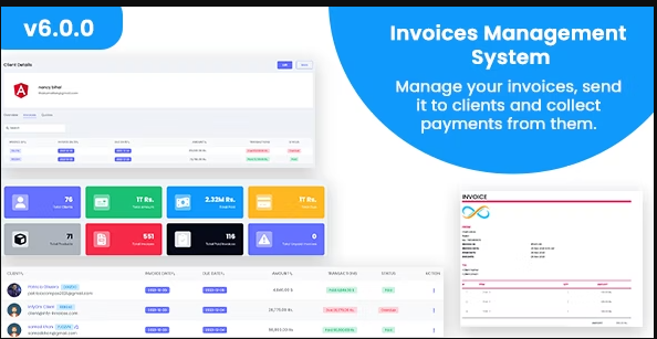 Invoices - Laravel Invoice Management System - Billing Management 